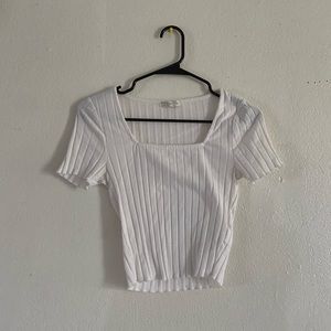 Cotton On white crop top